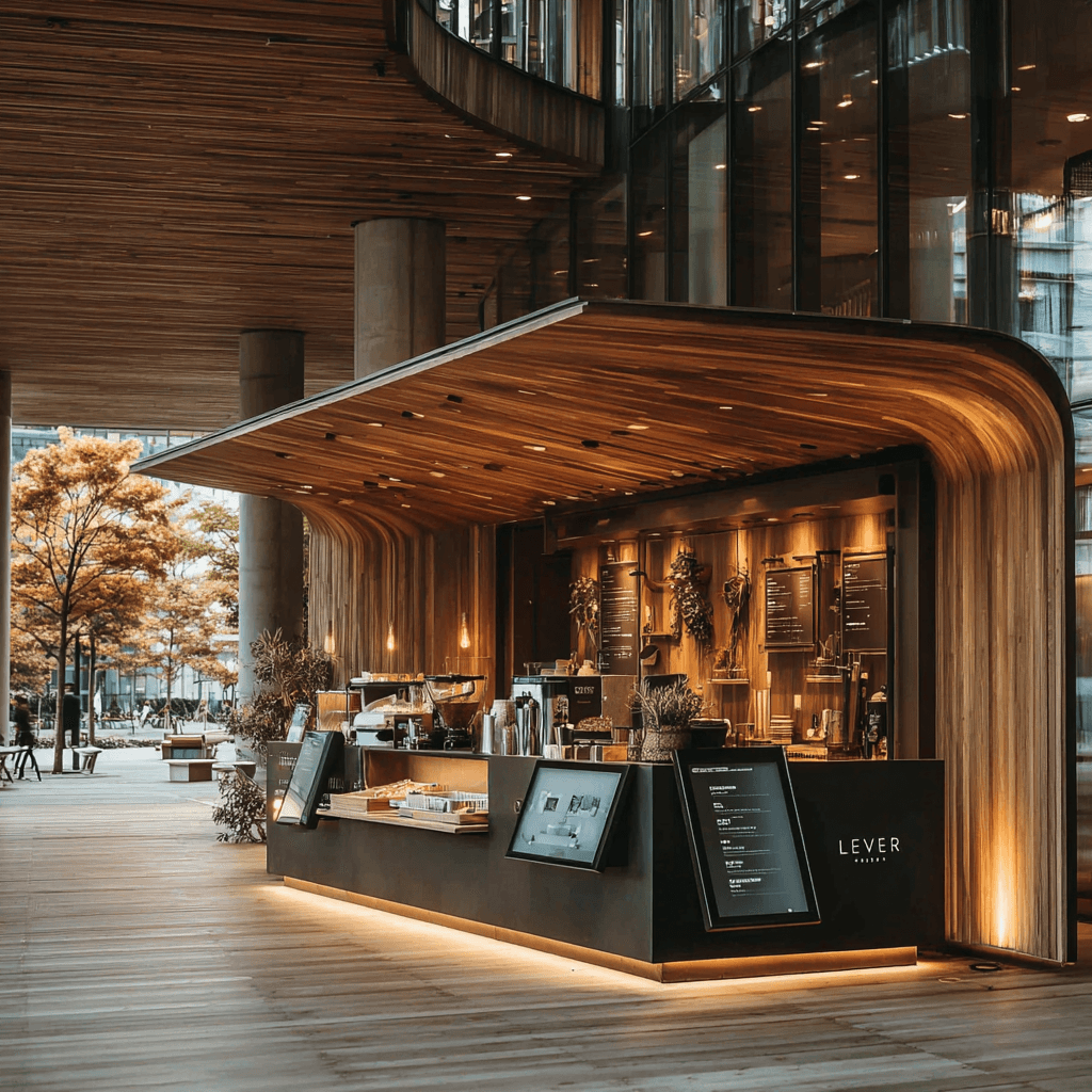 Lever Coffee Kiosk